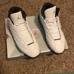 Air Jordan 13 retro lucky green